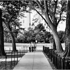 A West Potomac Park View to the Lincoln Memorial - A Washington Early Autumn Moment