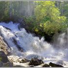 a wild river in a hurry