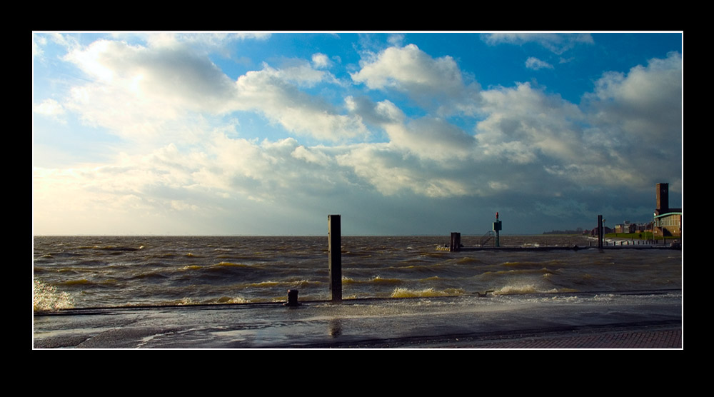 A windy day