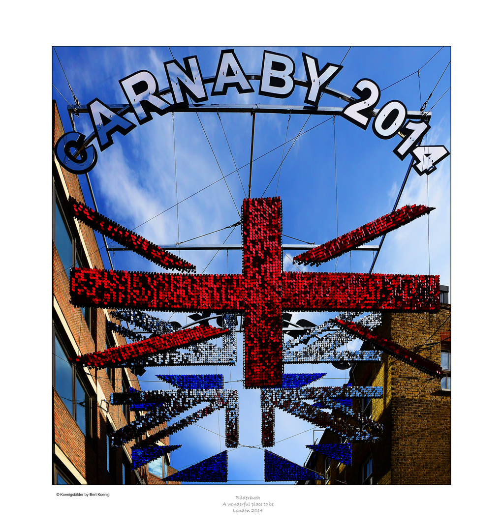 A wonderful place to be - Carnaby 2014