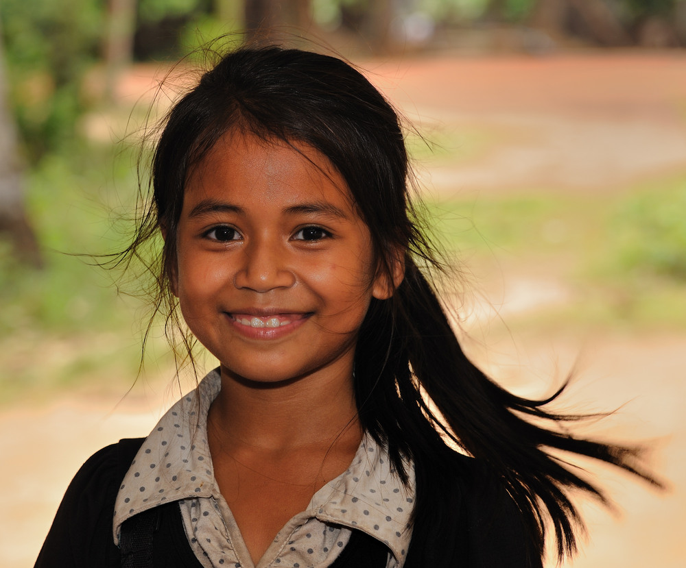 A young friend from Bakong Temple 2