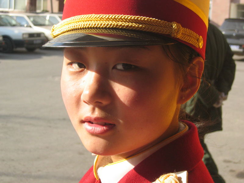 a young girl in Beijing