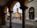 Portico di piazza Cavour, Vercelli von Roberto 1950