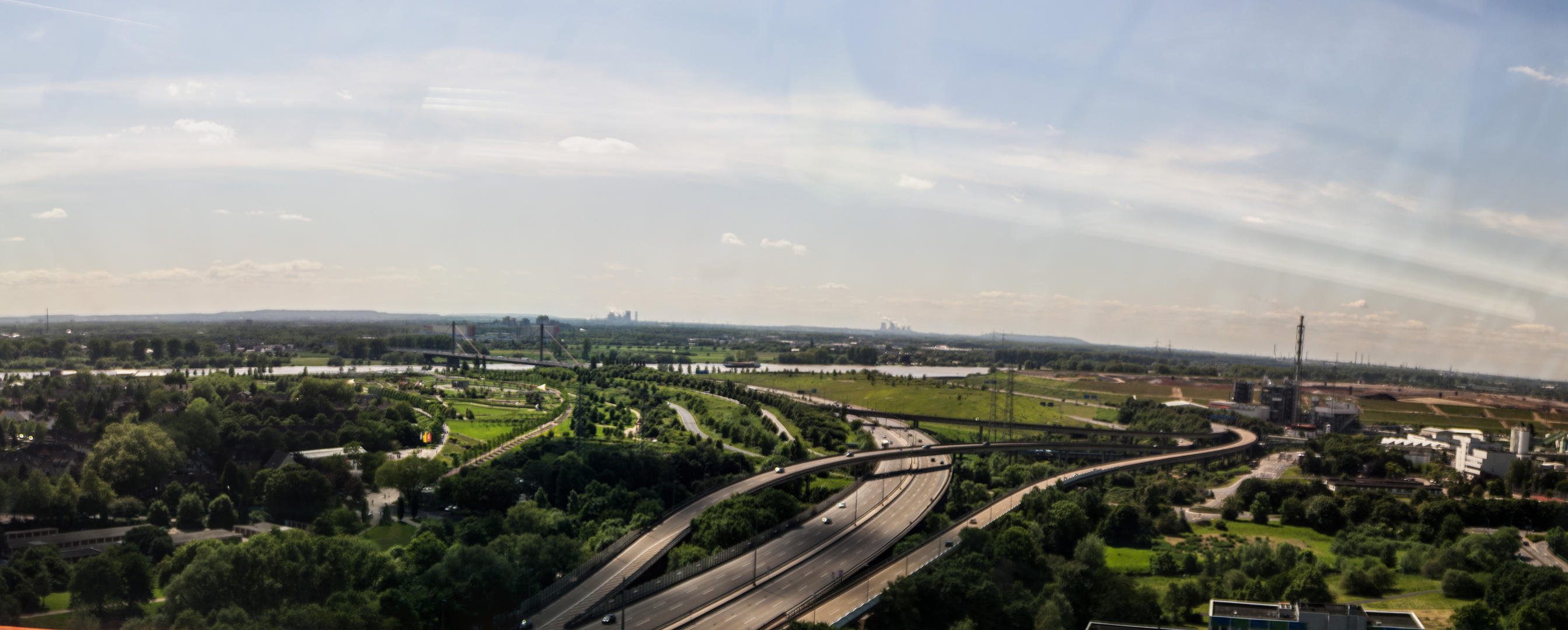 A1 / A59 bei Leverkusen - EVL Wasserturm