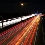 A2 by night and moon