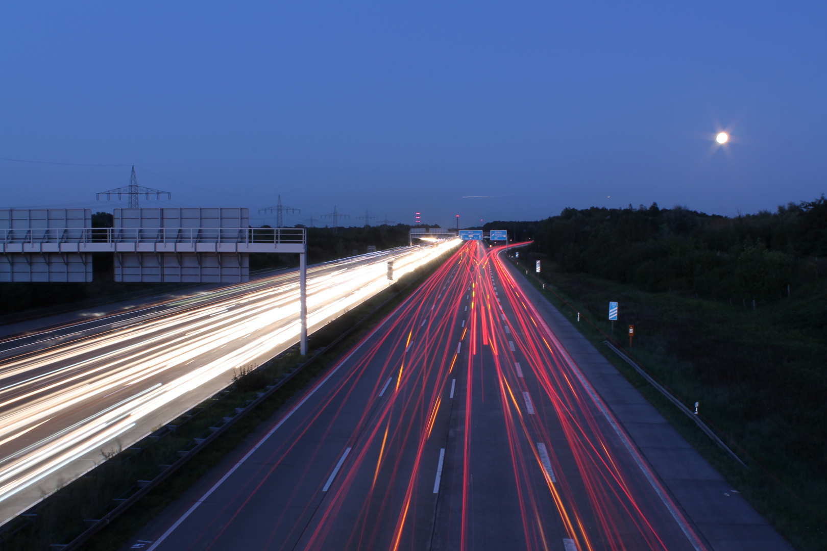 A2, Hannover ... zur blauen Stunde?