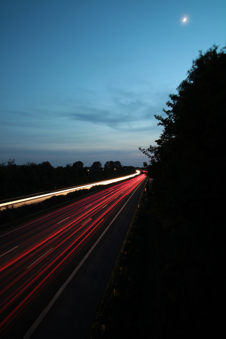 A2 kurz nach Sonnenuntergang