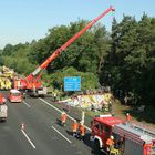 A2 Lehrte - Kraneinsatz