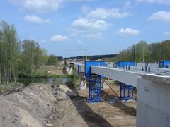 A20 Brückenbau über die Wakenitzniederung