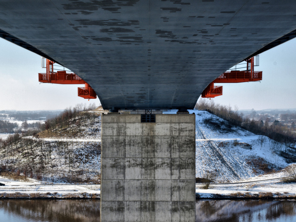 A23 Brücke über den Nord-Ostsee-Kanal