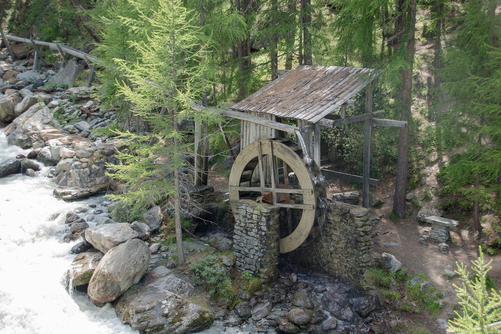 alte Mühle von Thomas Frauenknecht