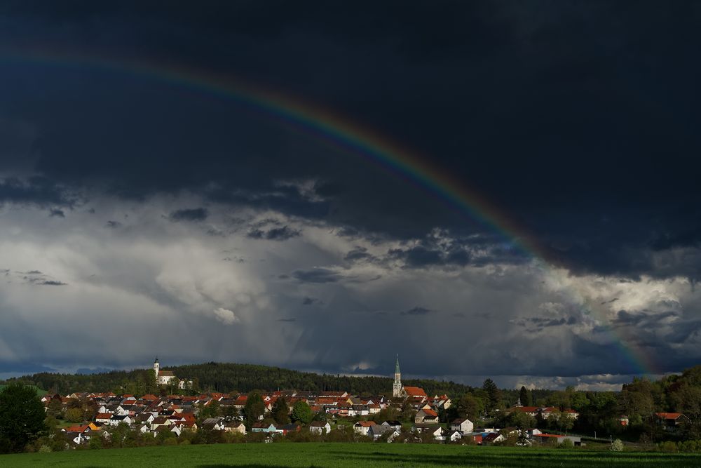 Regenbogen über Pleystein by Kito 33