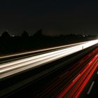 A3 richtung Frankfurt bei Nacht