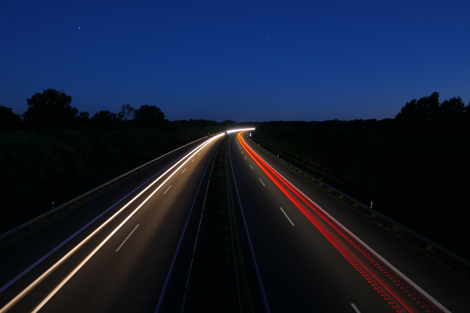 A31 Bei Nacht