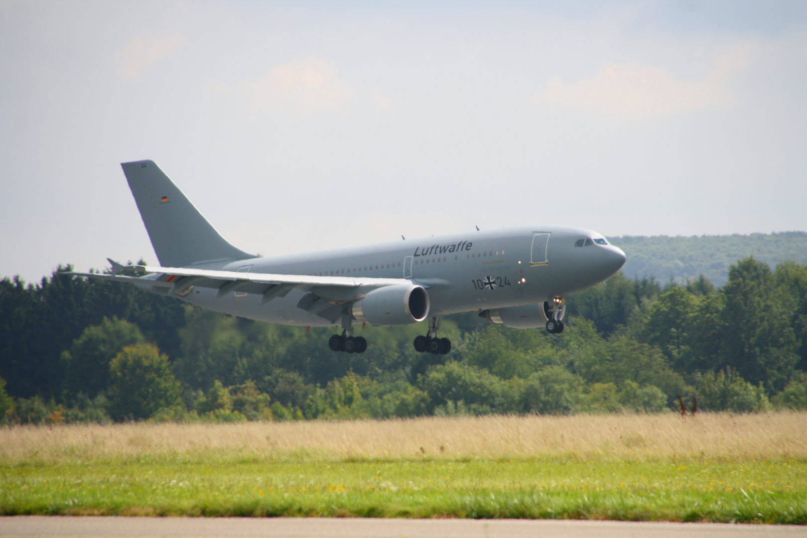 A310 der Flugbereitschaft BMVg in Saarbrücken