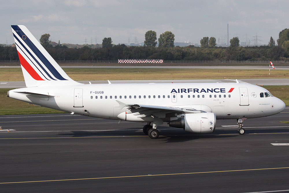 A318-100 Air France F-GUGB "new colours"