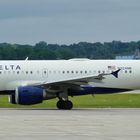 A319 der Delta in Minneapolis