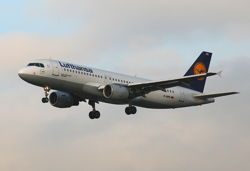 A320-200 "Mannheim" im Anflug auf FRA