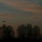 A320 Air Berlin, Sonnenuntergang