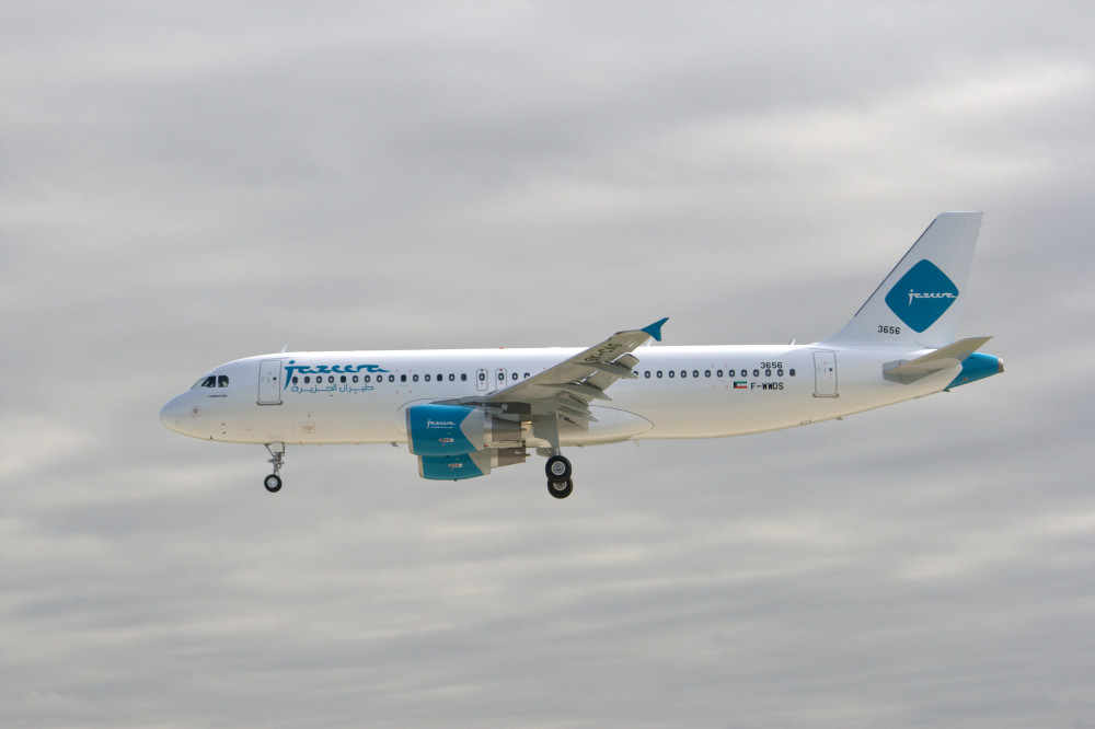 A320 von Jazeera Airways (Kuwait / Dubai)