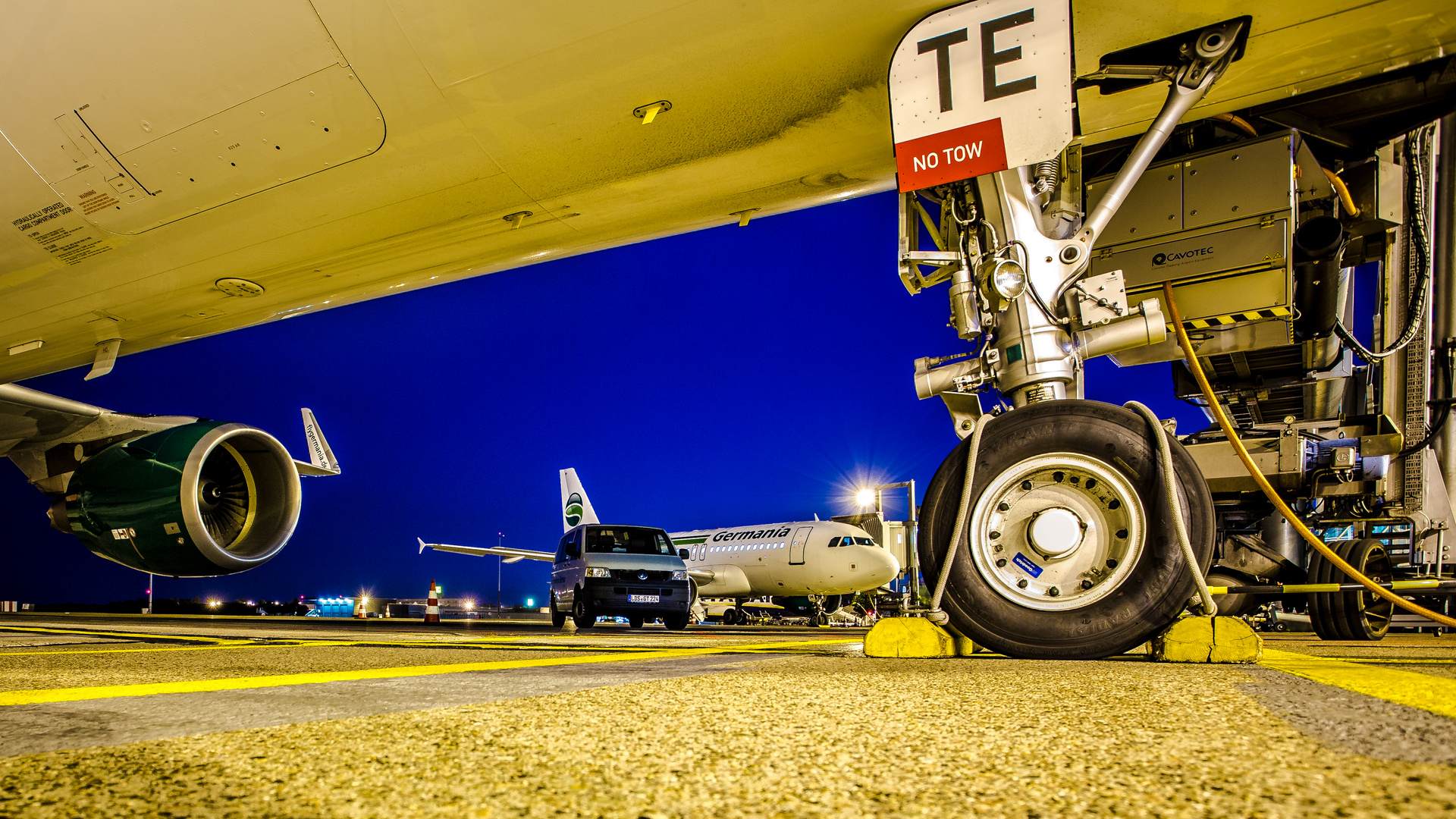 A321 & A319 Germania Nightstop BRE