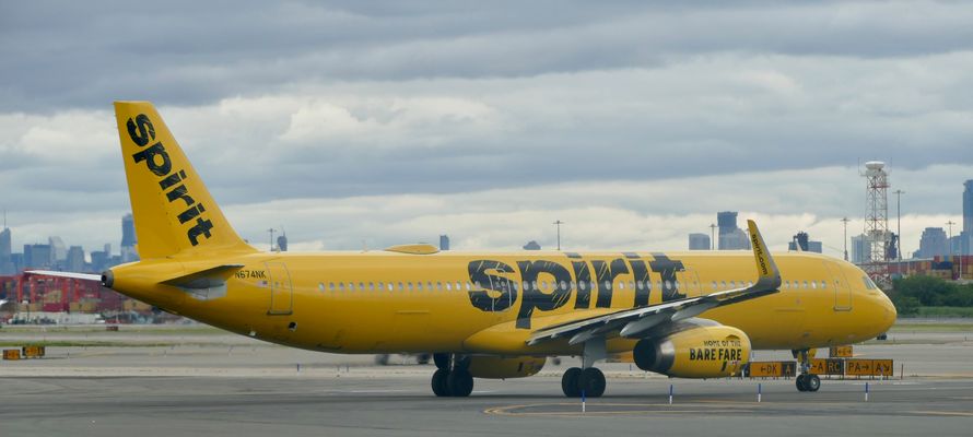 A321 der Spirit Airlines in Newark