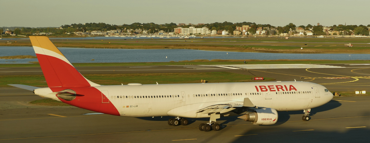 A330-300 der Iberia in Boston