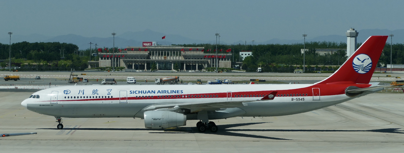 A330 der SICHUAN AIRLINES