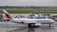 A330 in Heavy Rain