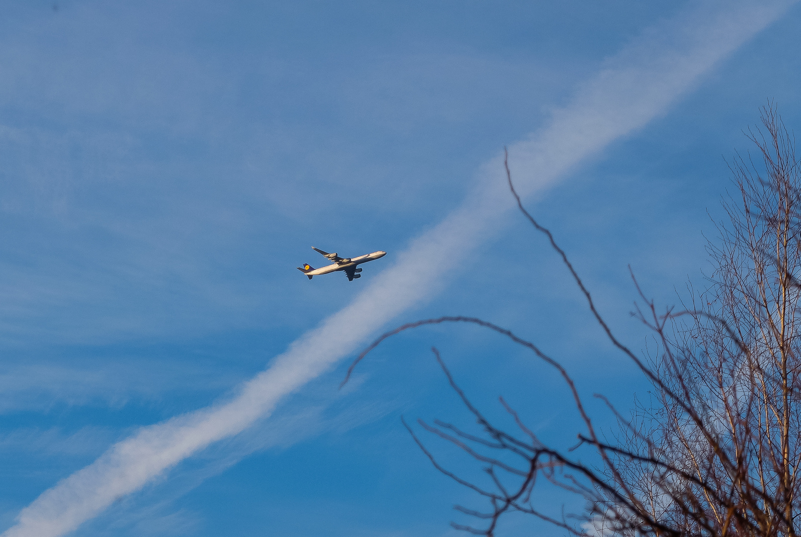 A340 bei Hebertshausen