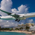 A340 Landung auf St.Maarten