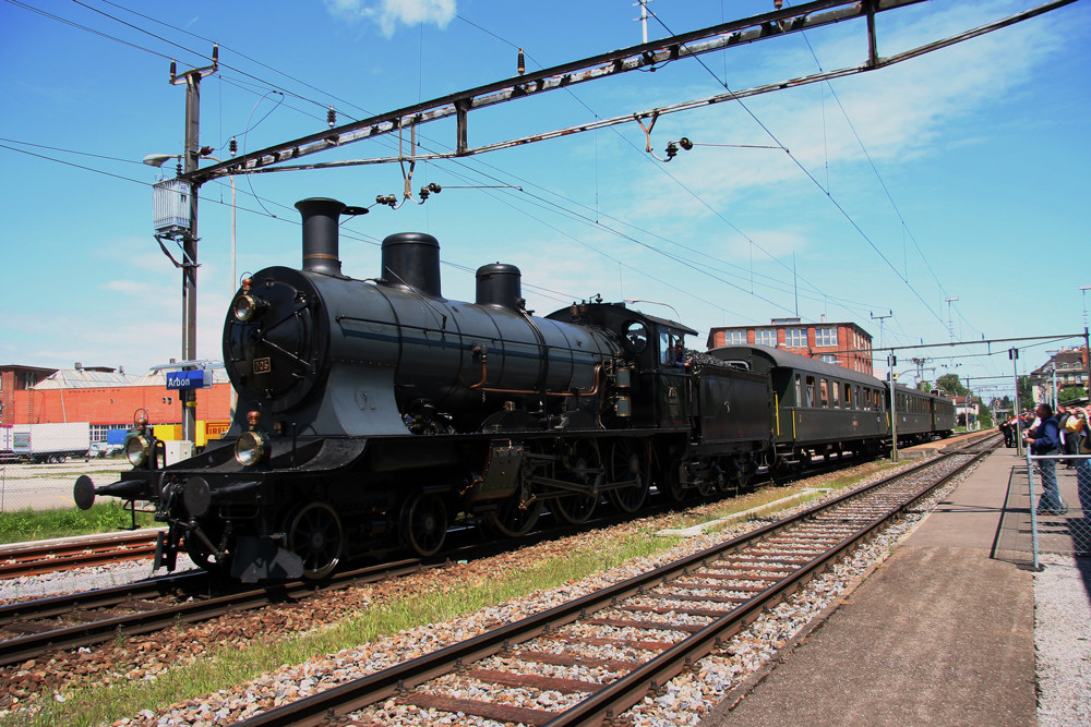 A3/5 705 im Bahnhof Arbon 3