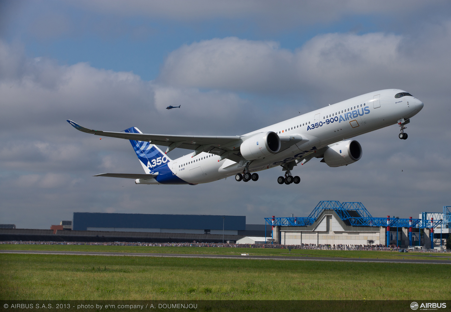 A350 Erstflug