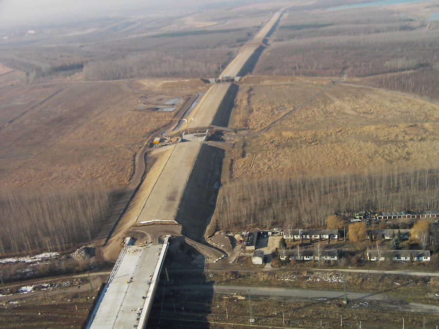 A38 bei Gaschwitz