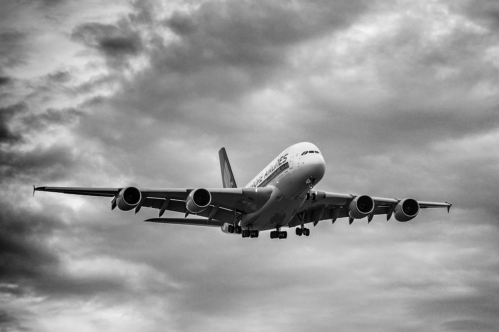 A380 Anflug #1