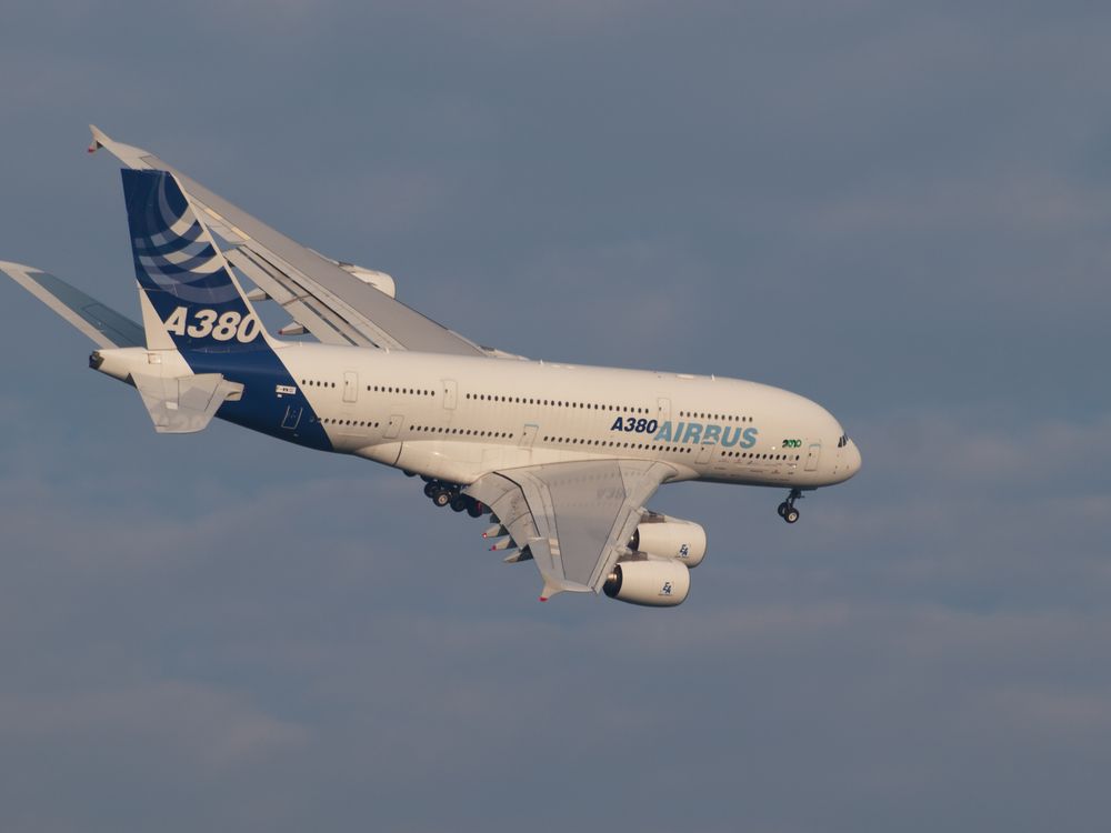 A380 Approach @ EDDB