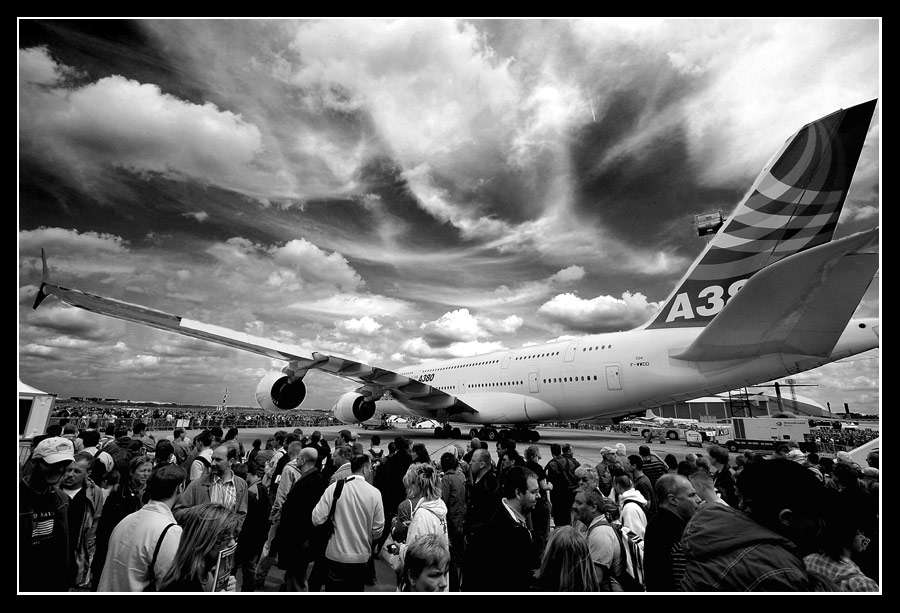 A380 bei der ILA `06 in Berlin