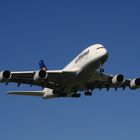 A380 der Lufthansa beim Pilotentraining