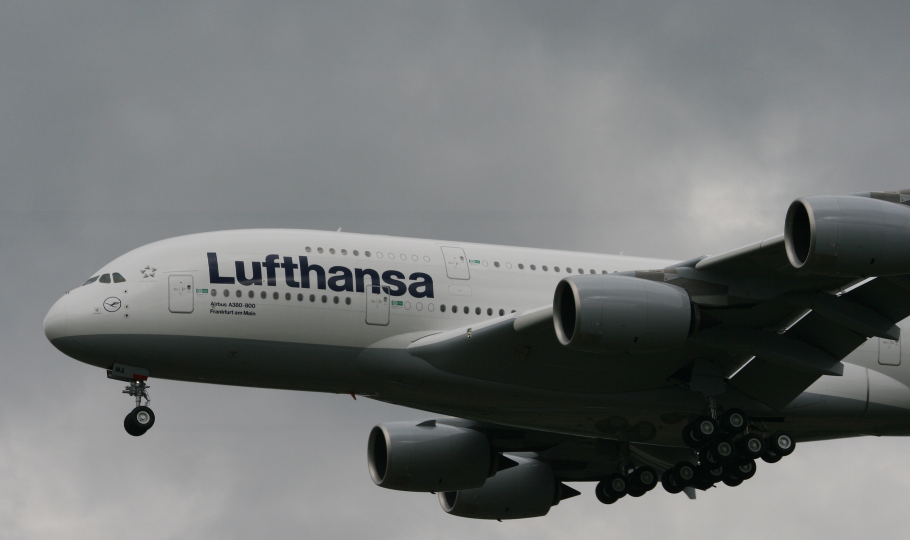 A380 die Erste