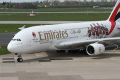 A380 Emirates AC Milan