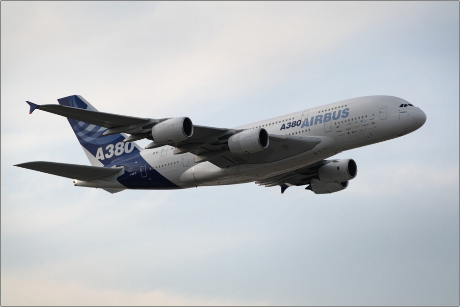 A380 erstmals in München