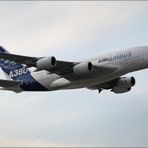 A380 erstmals in München
