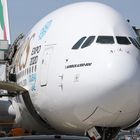 A380 hat angedockt