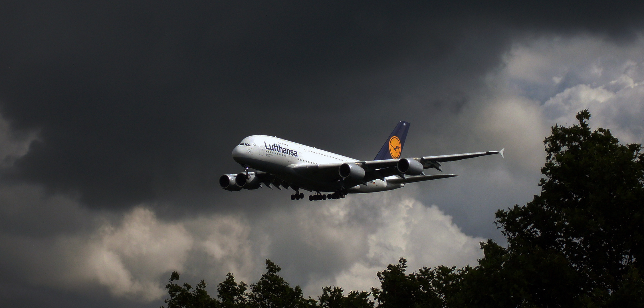 A380 im Anflug