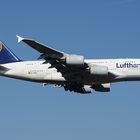 A380 im Anflug auf Fra
