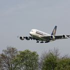 A380 im Anflug auf Zürich (LSZH)