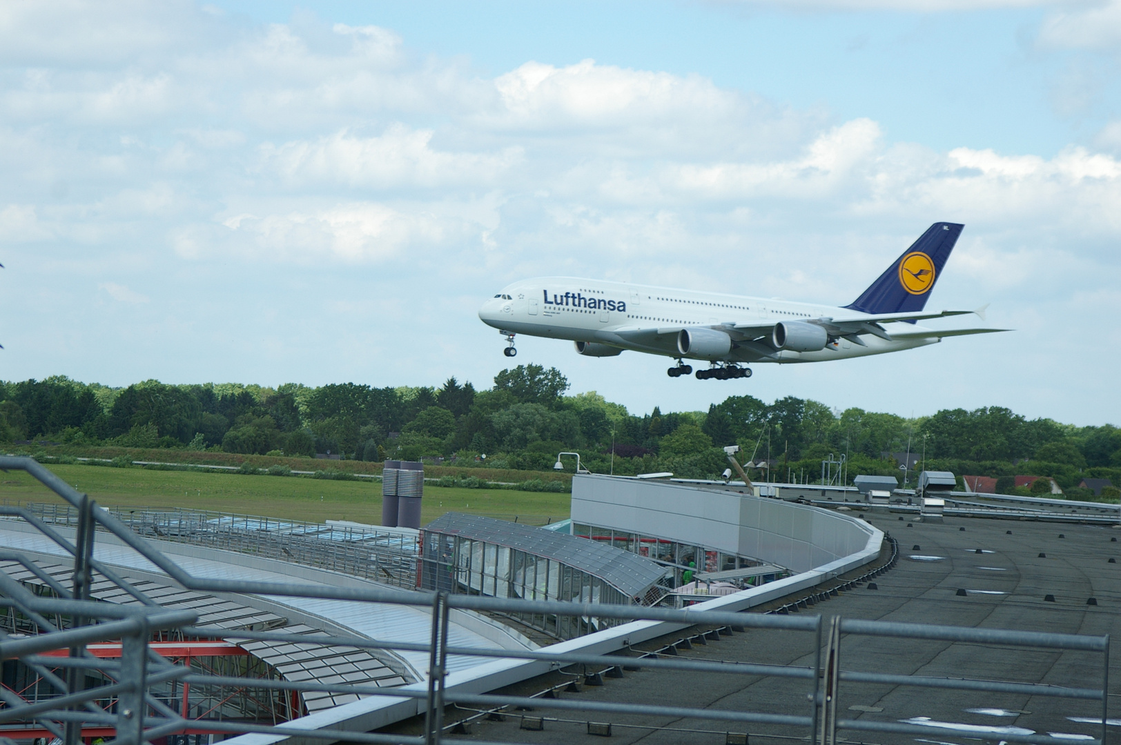 A380 ... im Landeanflug