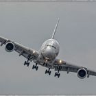 A380 im Landeanflug