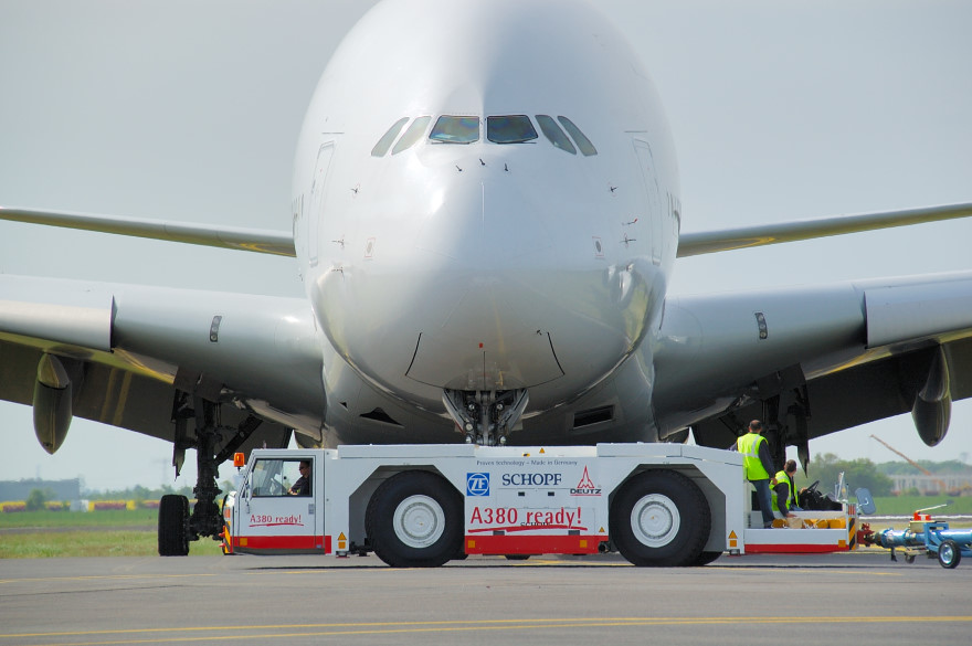 A380 in Berlin