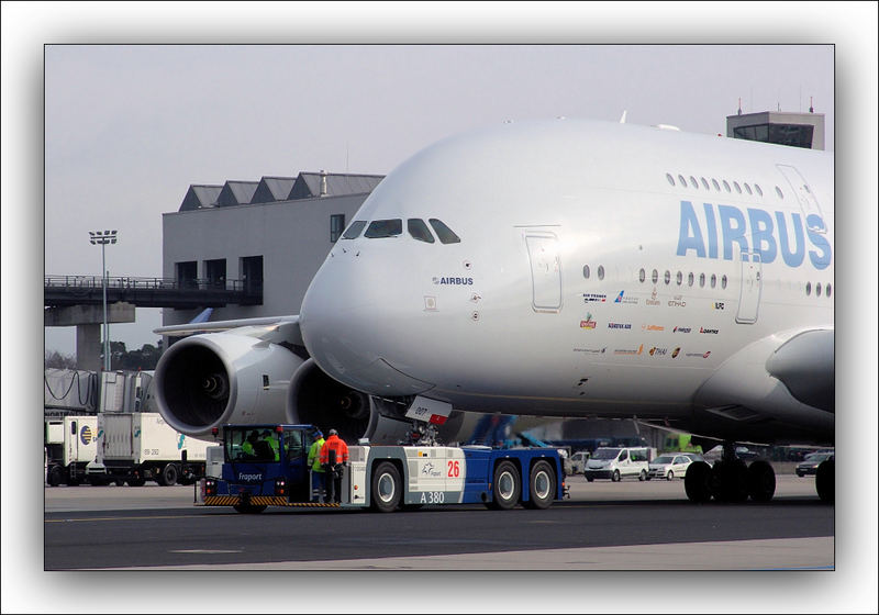 A380 in FRA